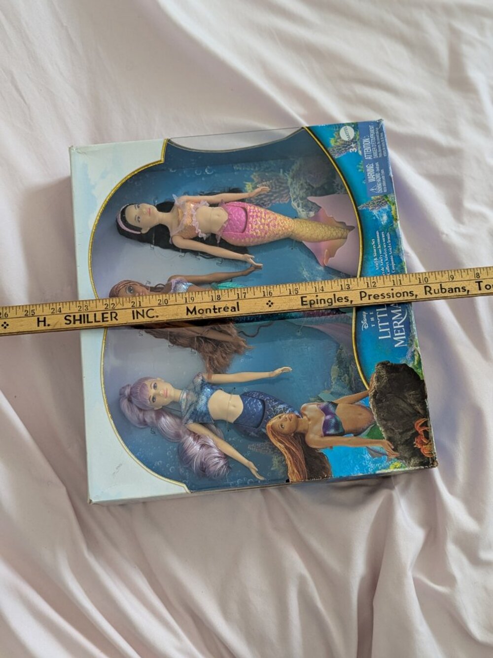2023 Disney Little Mermaid Ariel & Sisters Set NIB - Picture 4 of 16